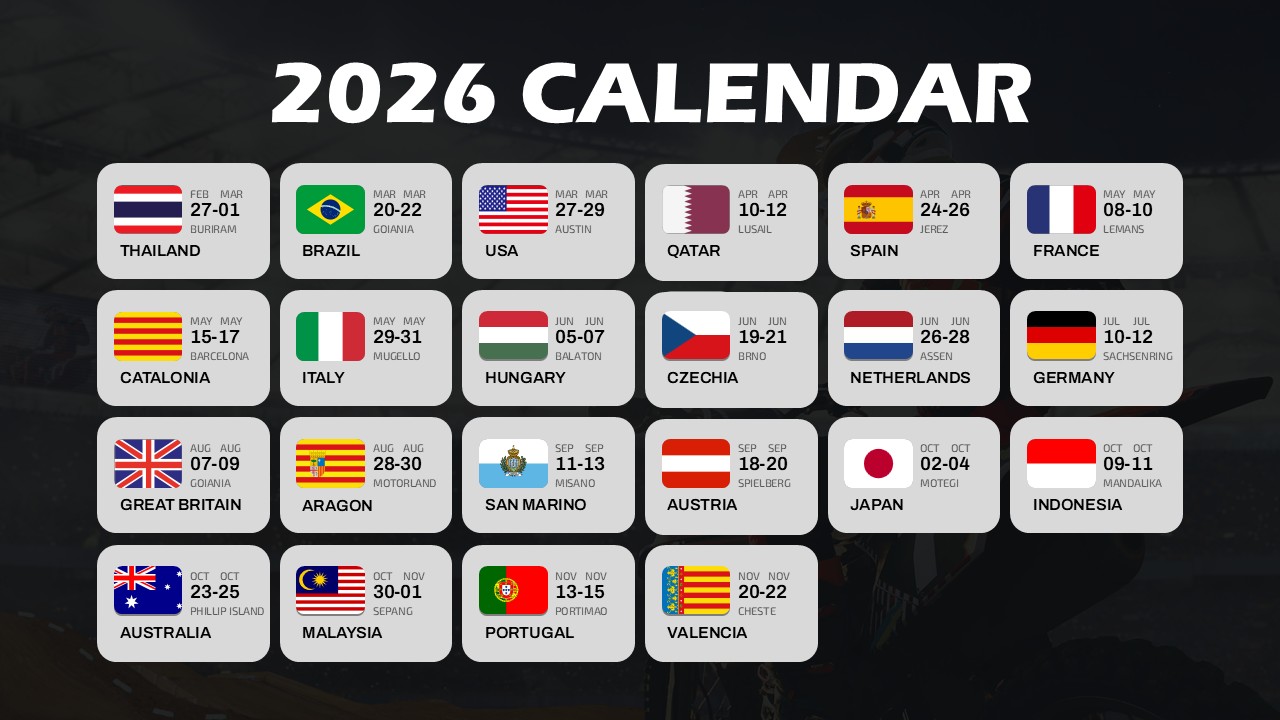 moto gp 2026 calendar template