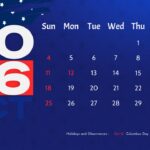 october 2026 holiday calendar