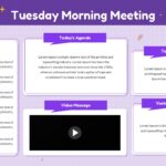 tuesday morning meeting template
