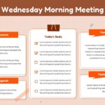 wednesday morning meeting template powerpoint and Google slides