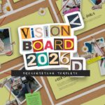 2026 vision board template for PowerPoint and Google Slides