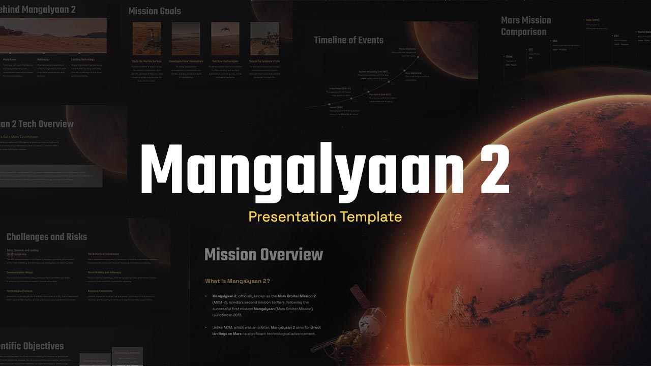 mangalyaan 2 theme template