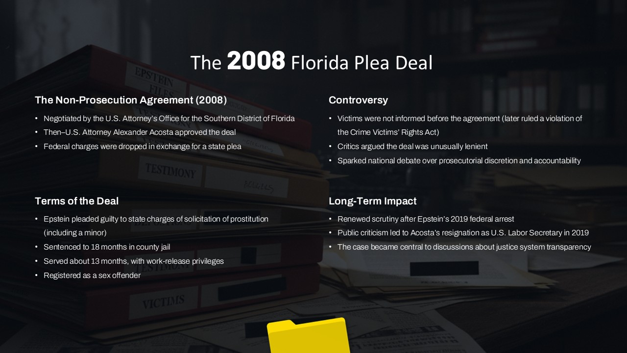 2008 florida plea deal