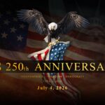 250th united states anniversary poster