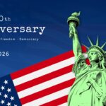 250th united states anniversary poster powerpoint google slides