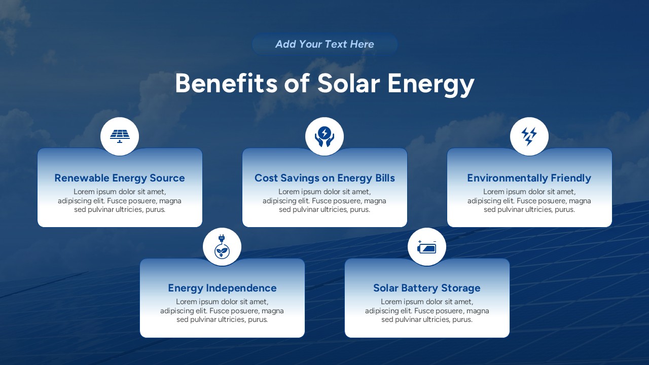 Benefits of Solar System