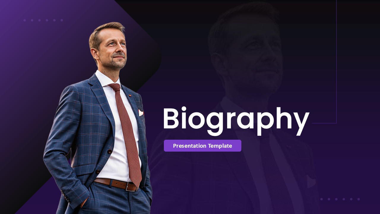 Biography Presentation Template