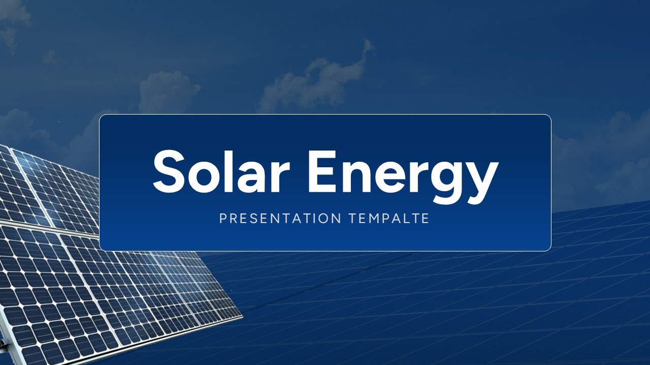 Solar Energy Template