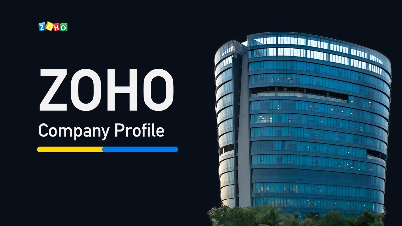 Zoho Company Profile Template