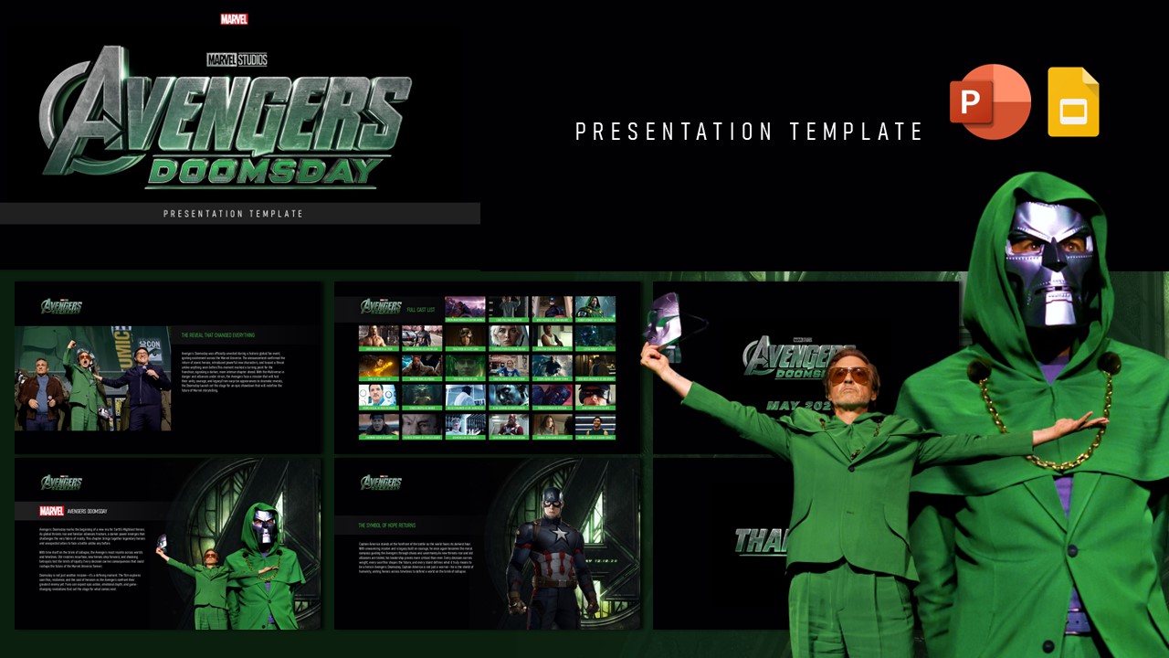 avengers doomsday template