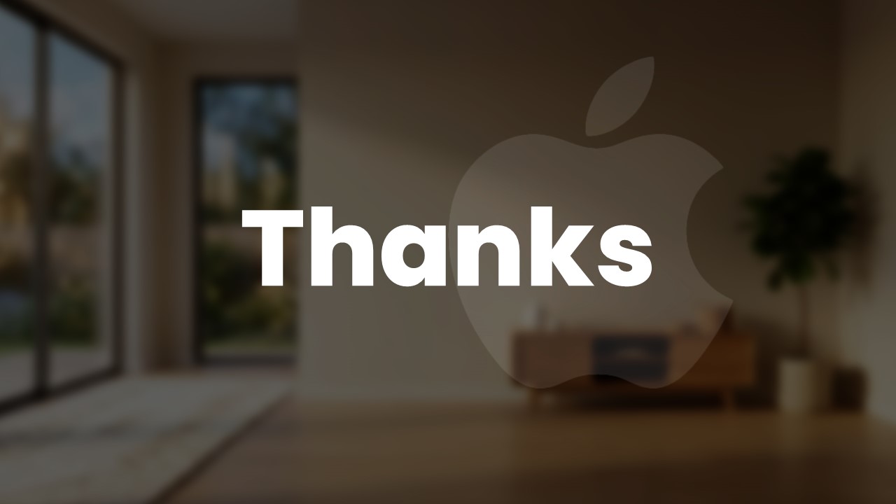 Apple Thank You