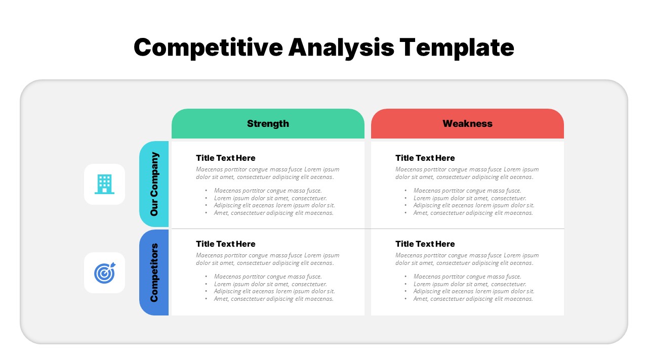 Competitive Analysis Infographic