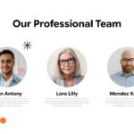 Consulting Proposal Our Team Slide