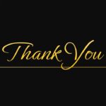 Golden Thank You