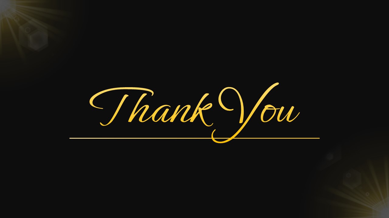 Golden Thank You