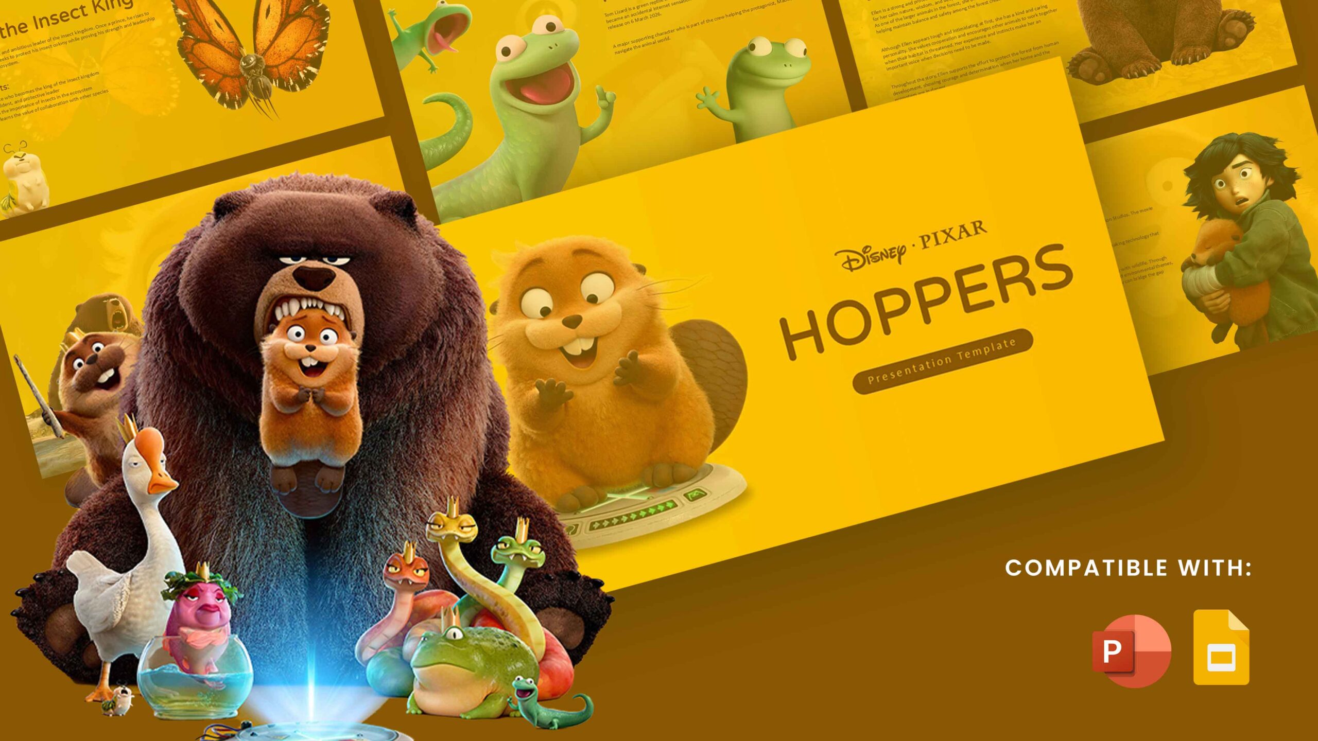 Hoppers Movie Template
