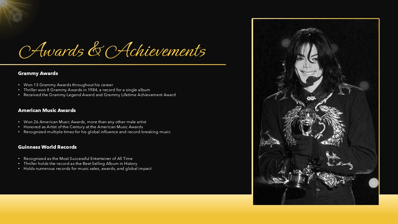 Michael Jackson Awards and Achievements