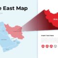 Middle East Map Template