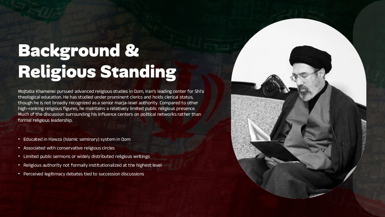 Mojtaba Khamenei Expained