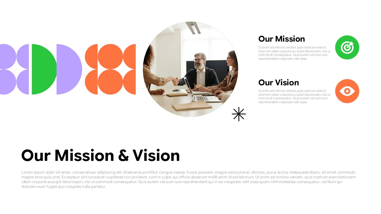 Proposal Mission and Vision Slide