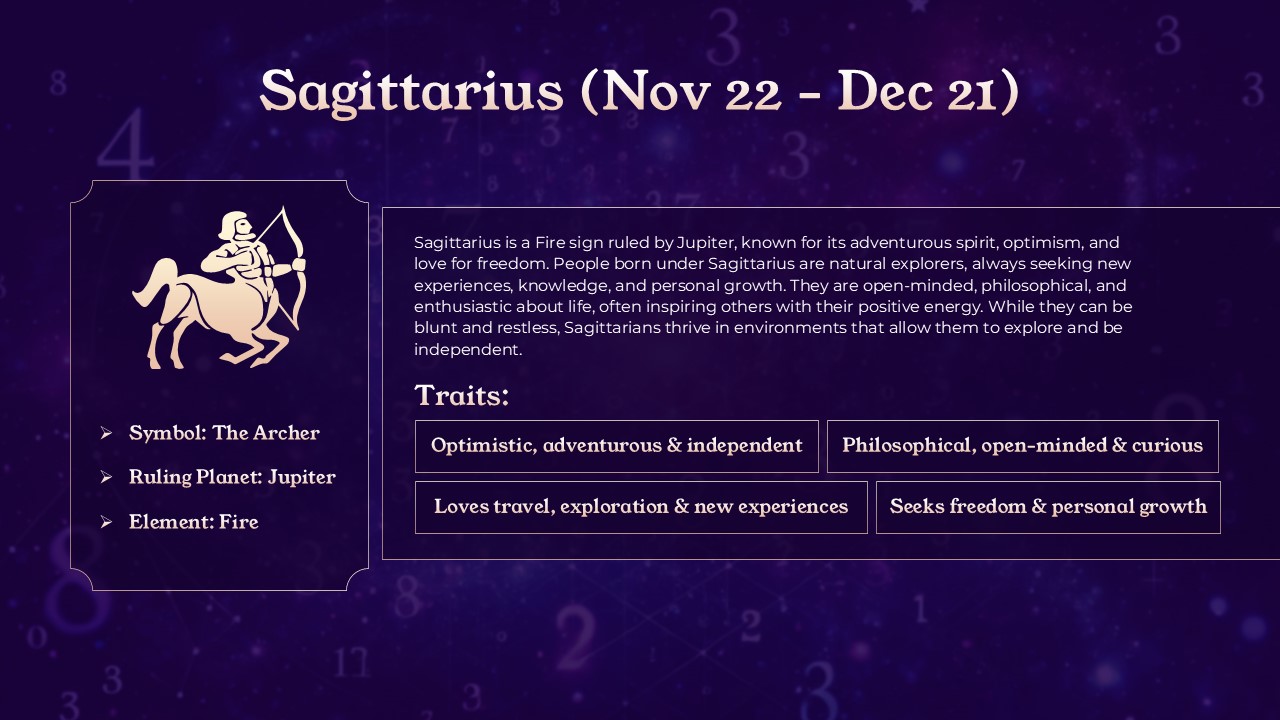 Sagittarius - zodiac sign