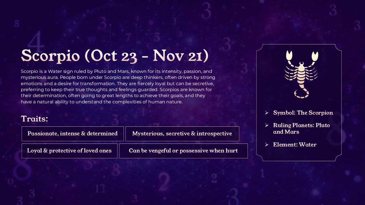 Scorpio - zodiac sign