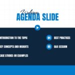 Webinar Agenda Slide