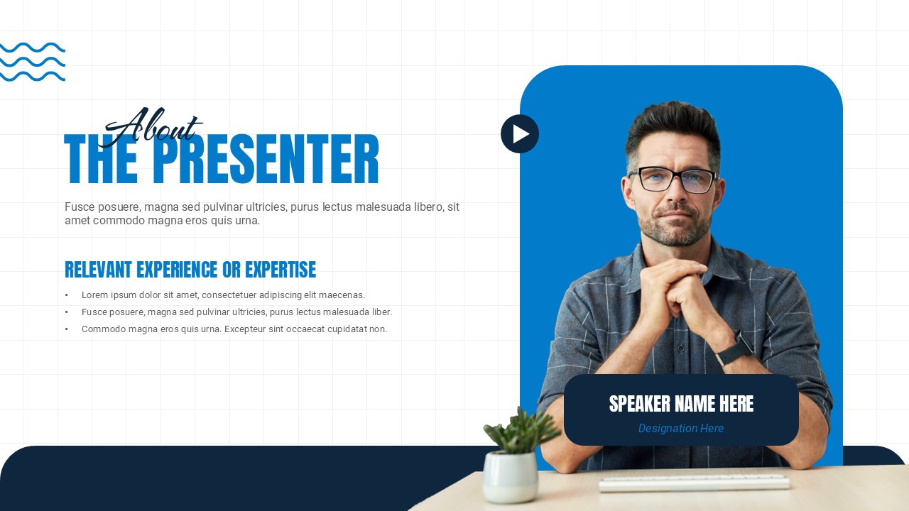 Webinar Presenter Profile