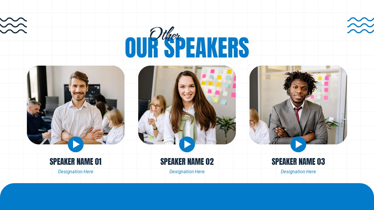Webinar Speakers Template