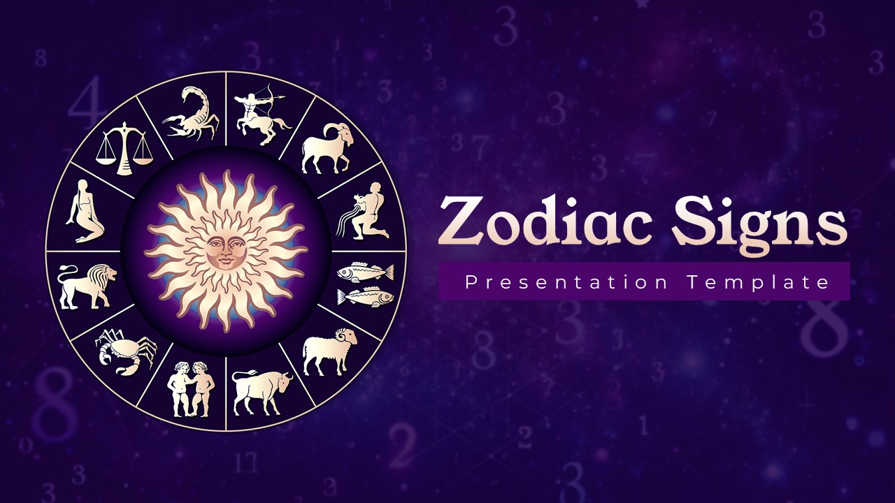 Zodiac Signs Template