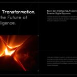 AI Transformation Template - next-gen intelligence positioning slide