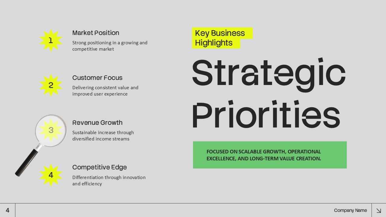 Business Executive Summary Template - thank you slide with template branding and professional photo frames