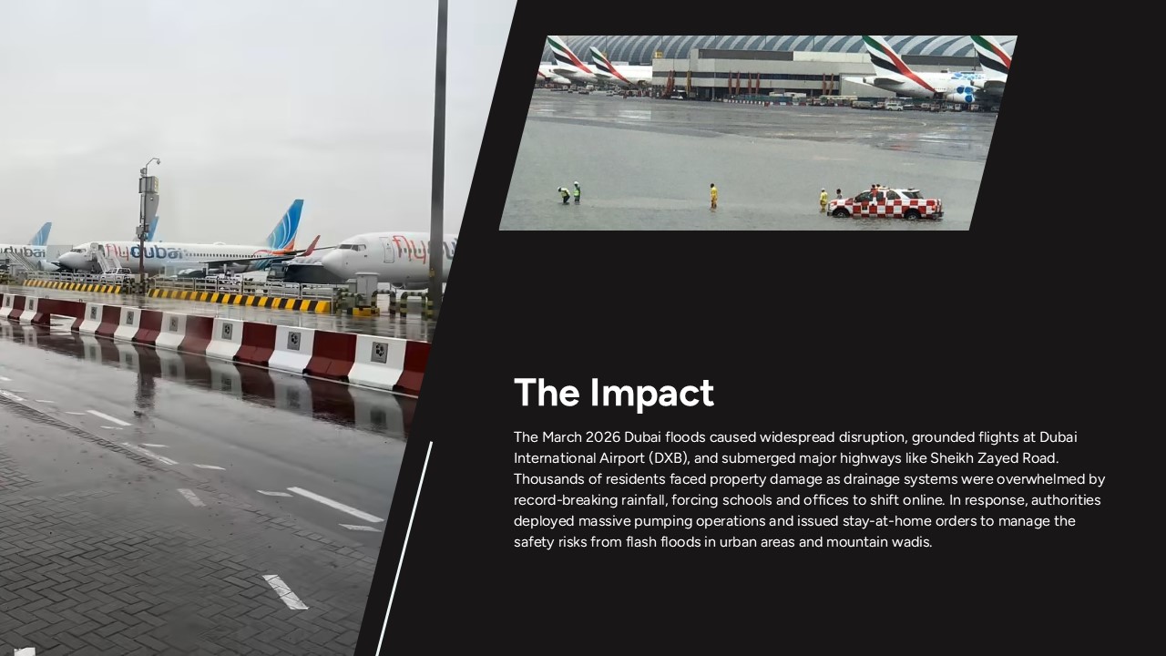 Dubai Floods Template - Thank you closing slide