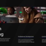 E-learning Template - Modern learning approach with collaborative environment