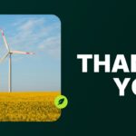 ESG Report Template - Thank you slide to professionally conclude your sustainability presentation