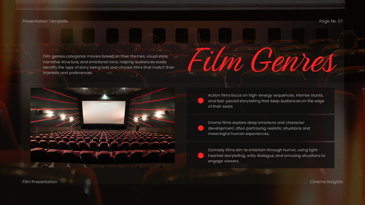 Film Pitch Deck Template for PowerPoint and Google Slides - SlideChef