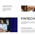 FinTech and Banking Template - Digital payments slide to explain fintech concepts and technology integration