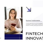 FinTech and Banking Template - Innovation slide to present strategic planning and digital transformation initiatives