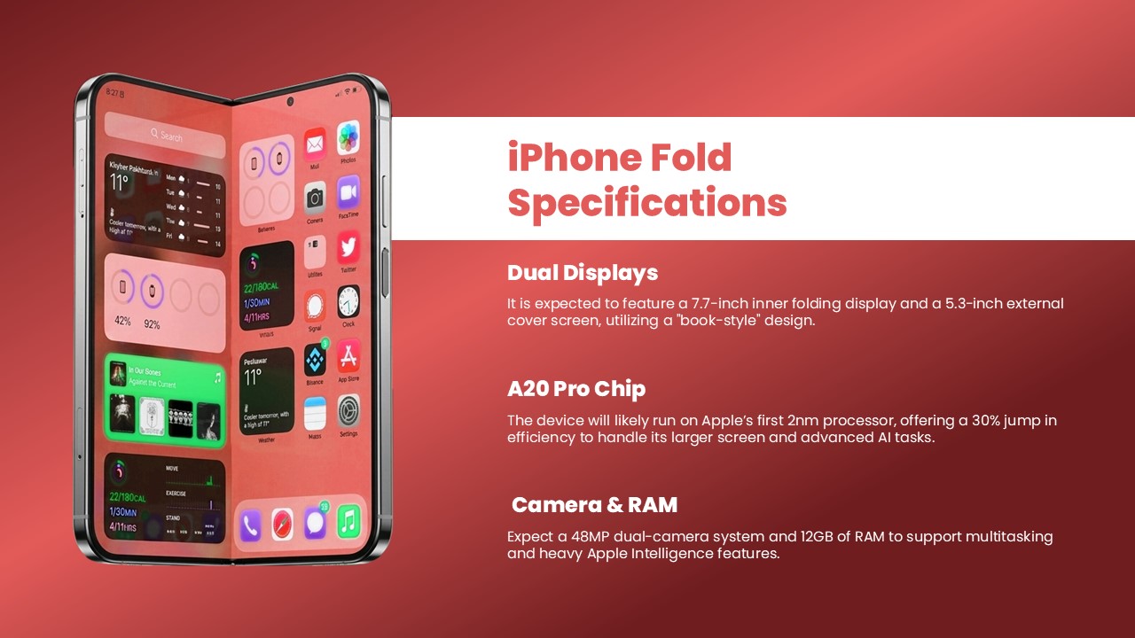 iPhone 18 Fold Design