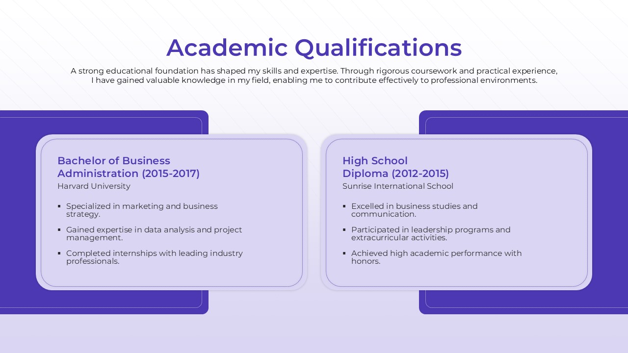 Interview Template - Interview Template Education Qualifications Template