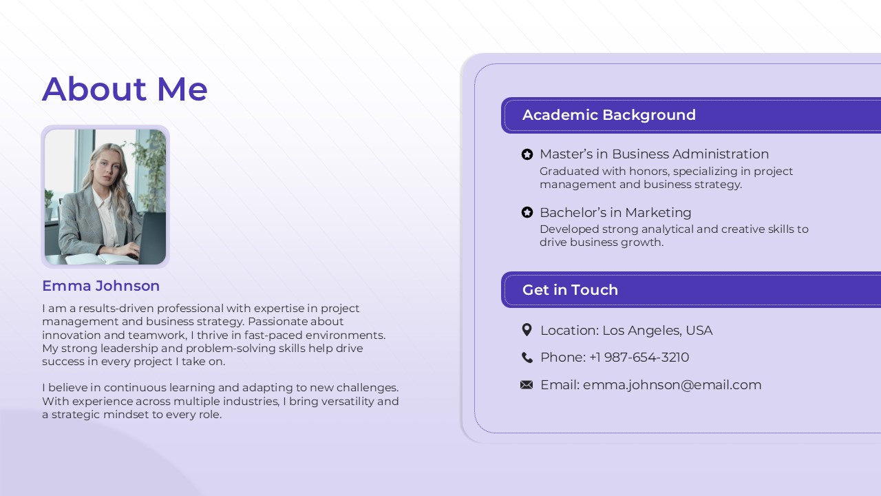 Interview Template - Interview Template Google Slides Powerpoint Template