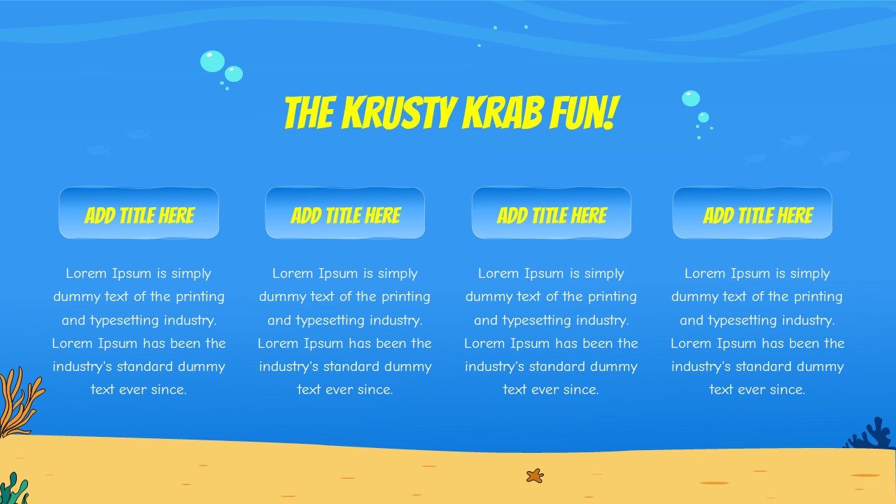 Krusty Grab Fun Template