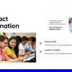 Minimalist Resume Contact Template - Split design connecting professional details with networking collaboration imagery