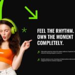 Music Company Profile Template - Impact slide to emphasize emotional connection through your music services