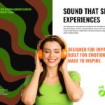 Music Company Profile Template - Brand storytelling slide to explain how your audio shapes client experiences