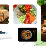Restaurant Theme Template - Food gallery slide to display your diverse menu offerings visually