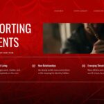 Spider-Man Supporting Elements Template - Story direction slide with three key aspects outlined