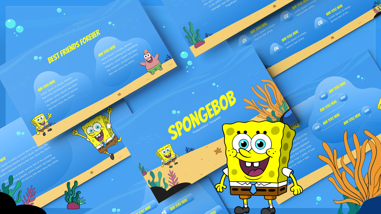 SpongeBob SquarePants theme template