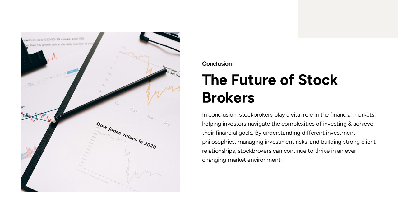 Stockbrokers Philosophy Future - Professional documentation and analysis tools highlight industry evolution prospects