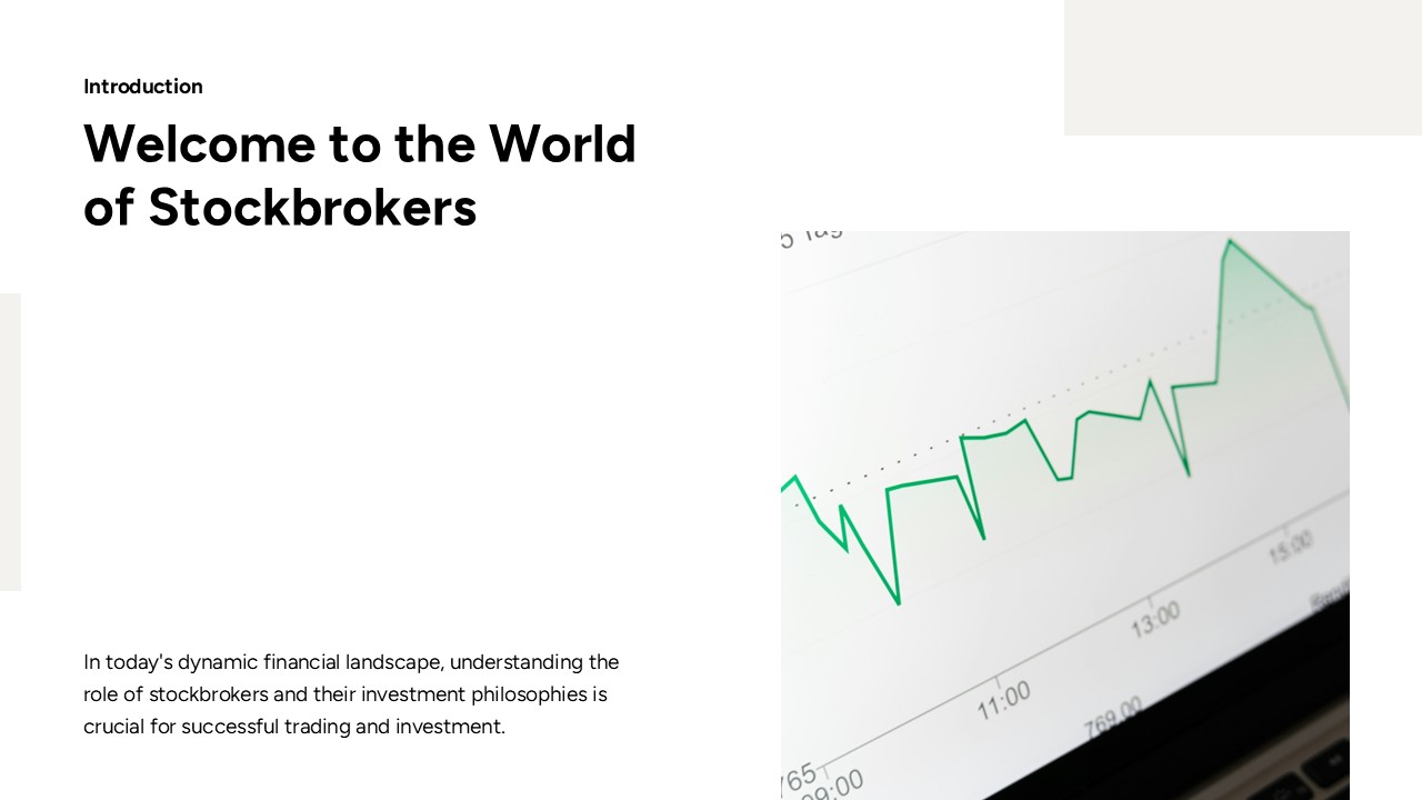 Stock Brokers Philosophy Template PowerPoint & Google Slides